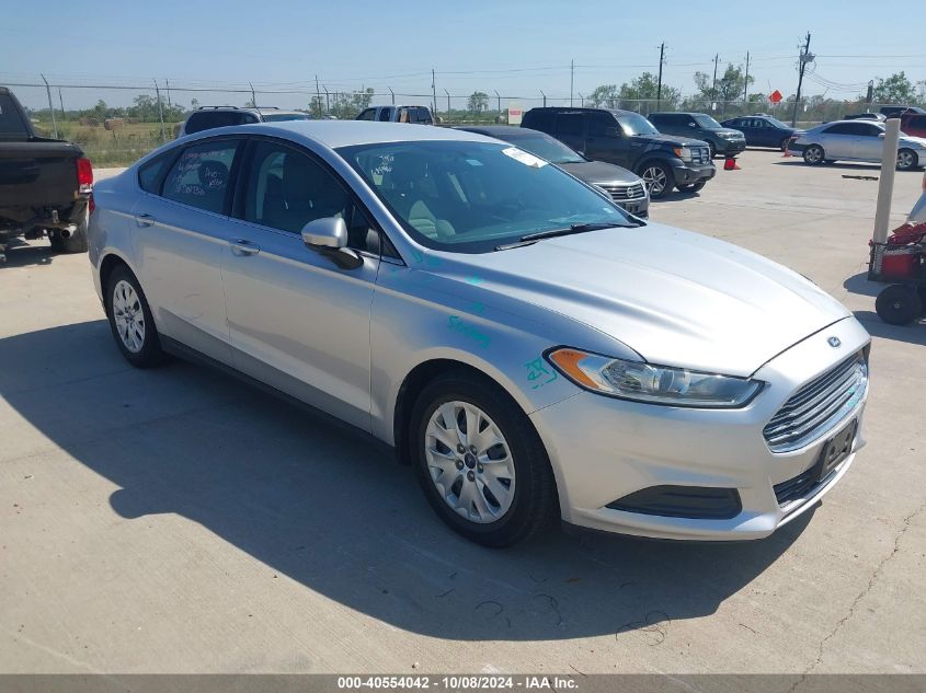 2013 FORD FUSION S - 3FA6P0G78DR119418