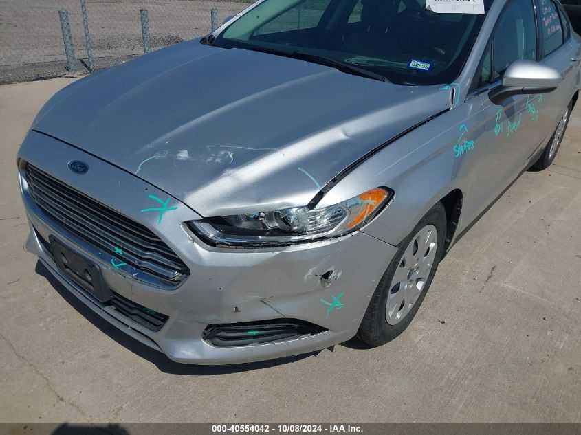 2013 Ford Fusion S VIN: 3FA6P0G78DR119418 Lot: 40554042