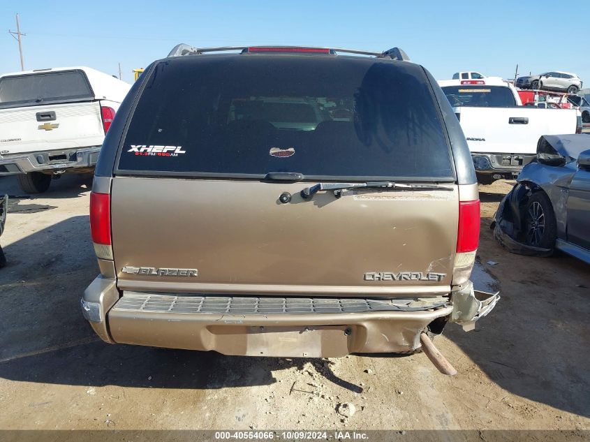 1997 Chevrolet Blazer Ls VIN: 1GNCS13W4V2195973 Lot: 40554066