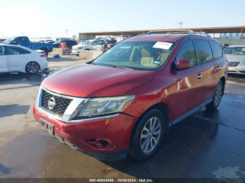 VIN 5N1AR2MN1EC638173 2014 NISSAN PATHFINDER no.2