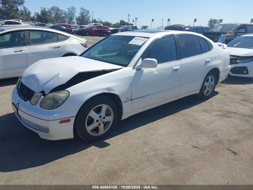 2000 Lexus Gs 400 VIN: JT8BH68X3Y0025152 Lot: 40554105