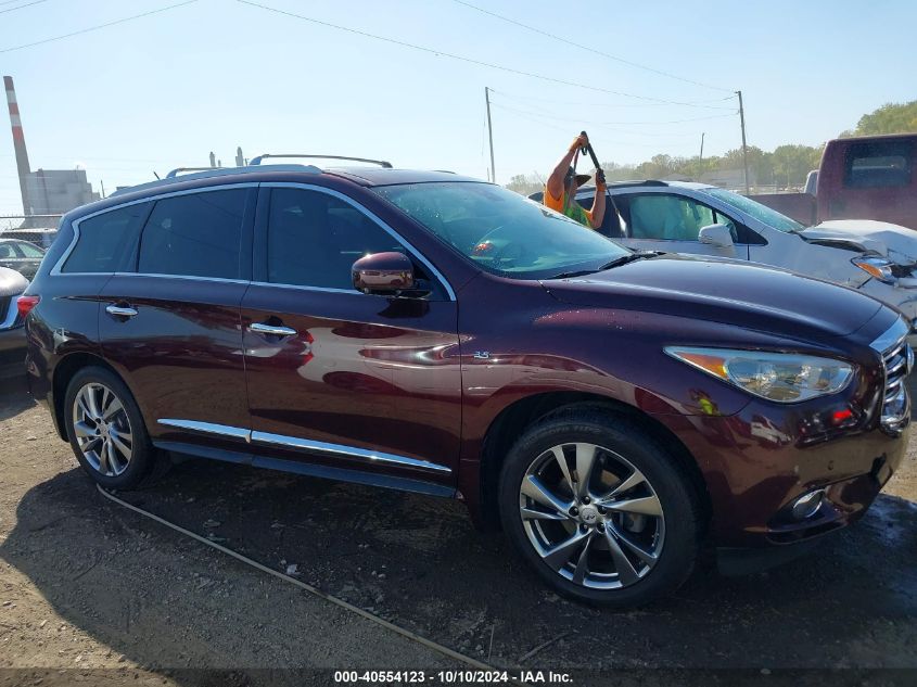 2014 Infiniti Qx60 VIN: 5N1AL0MMXEC526260 Lot: 40554123