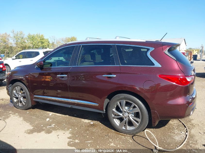 2014 Infiniti Qx60 VIN: 5N1AL0MMXEC526260 Lot: 40554123