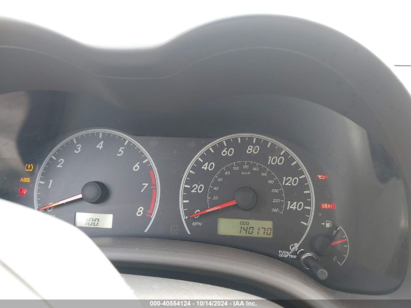 2009 Toyota Corolla VIN: JTDBL40E69J015192 Lot: 40554124