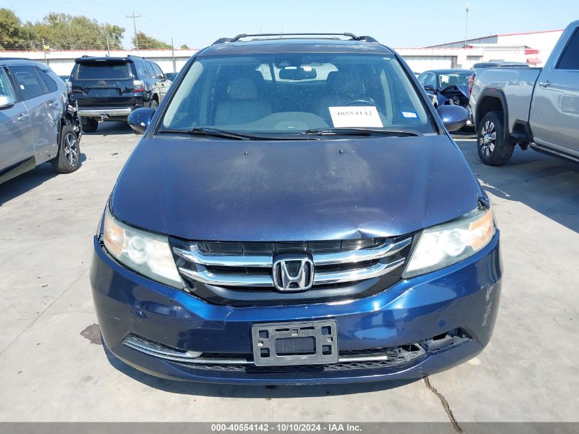 5FNRL5H61EB005396 2014 Honda Odyssey Ex-L