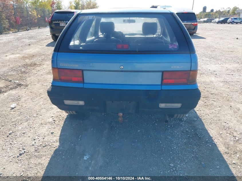 JB3CU14A0NU044463 1992 Dodge Colt