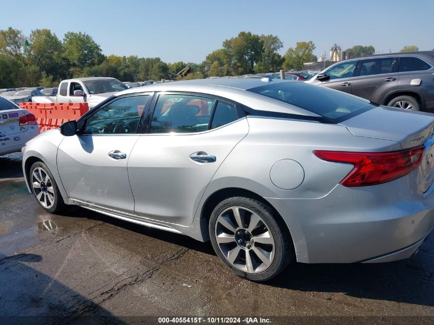 2017 Nissan Maxima 3.5 Sv VIN: 1N4AA6AP8HC404101 Lot: 40554151