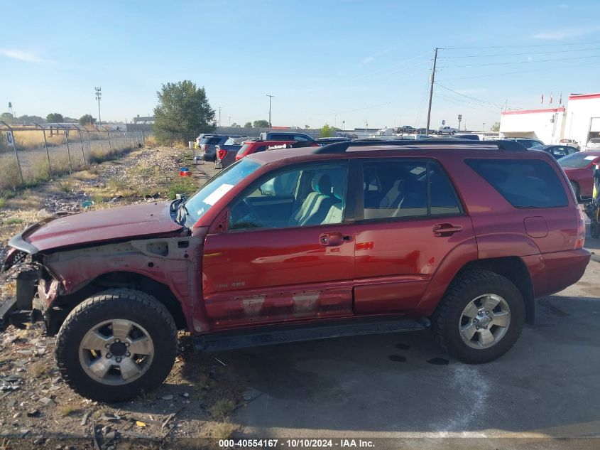 2005 Toyota 4Runner Sr5 V6 VIN: JTEBU14R558047590 Lot: 40554167