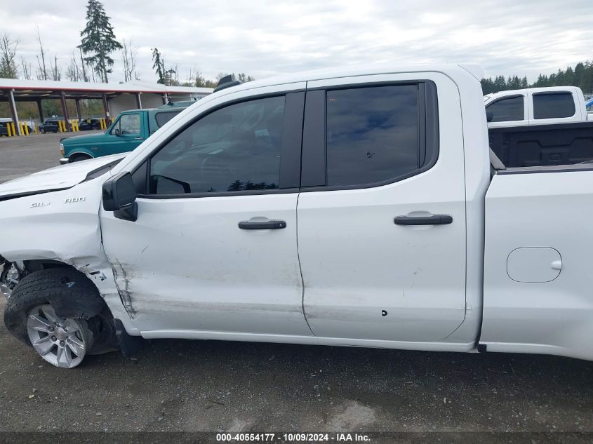 2022 Chevrolet Silverado 1500 4Wd Standard Bed Wt VIN: 1GCRDAED8NZ544472 Lot: 40554177