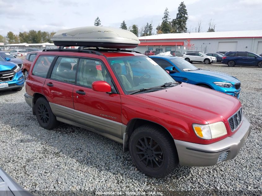 2002 Subaru Forester S VIN: JF1SF65522H736060 Lot: 40554184