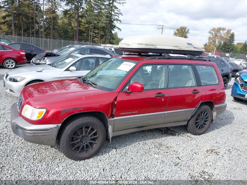 2002 Subaru Forester S VIN: JF1SF65522H736060 Lot: 40554184