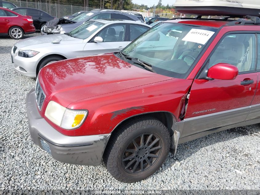 2002 Subaru Forester S VIN: JF1SF65522H736060 Lot: 40554184