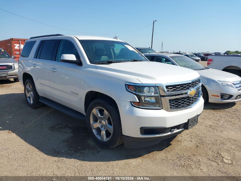 1GNSCBKC1JR151484 2018 CHEVROLET TAHOE - Image 1