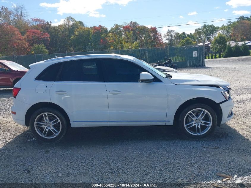 2016 Audi Q5 2.0T Premium VIN: WA1L2AFP4GA141394 Lot: 40554225