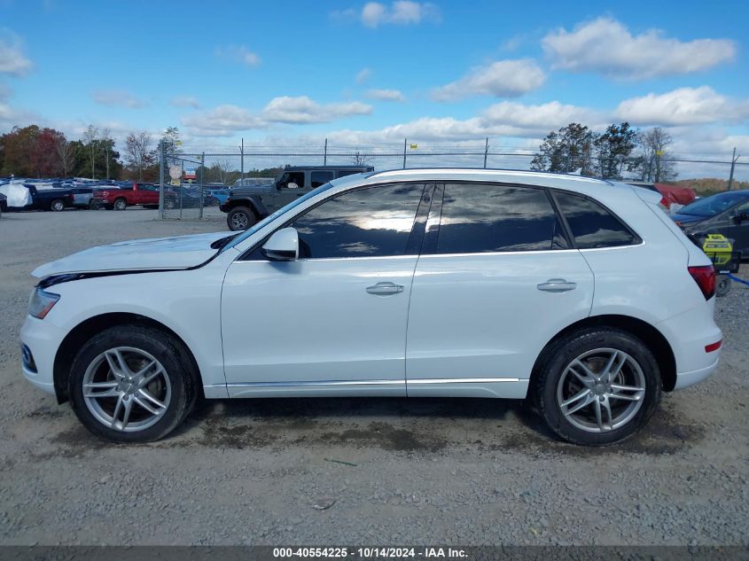 2016 Audi Q5 2.0T Premium VIN: WA1L2AFP4GA141394 Lot: 40554225