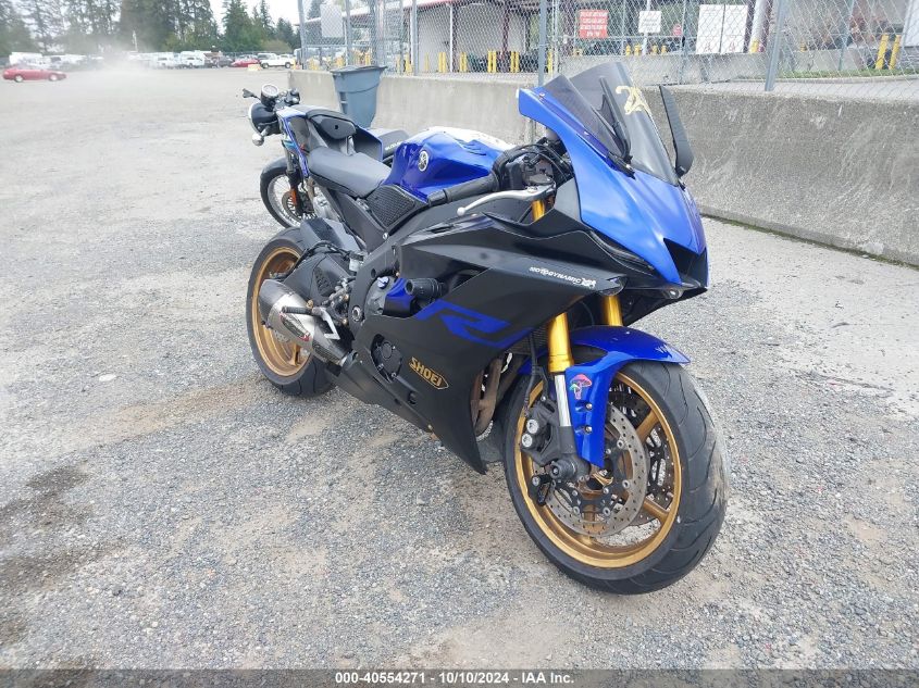 2019 Yamaha Yzfr6 VIN: JYARJ28E2KA004074 Lot: 40554271