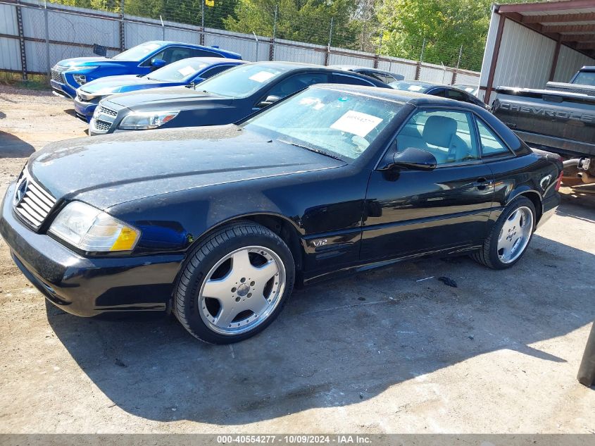 WDBFA76F71F198018 2001 Mercedes-Benz Sl 600 600