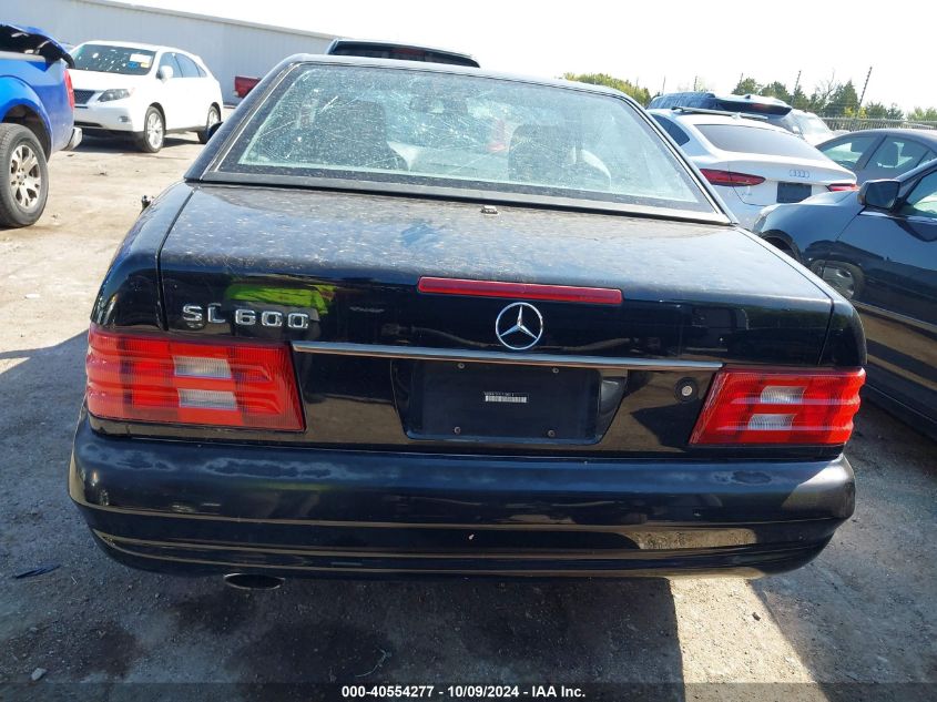 WDBFA76F71F198018 2001 Mercedes-Benz Sl 600 600