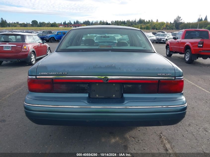 1995 Mercury Grand Marquis Gs VIN: 2MELM74WXSX687810 Lot: 40554280