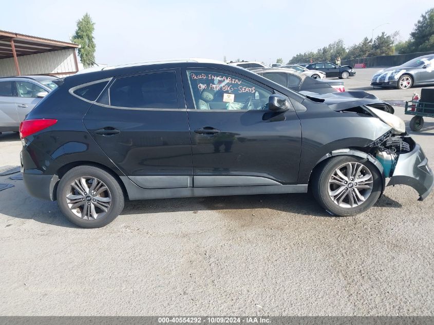 2015 Hyundai Tucson Limited/Se VIN: KM8JU3AG2FU104301 Lot: 40554292