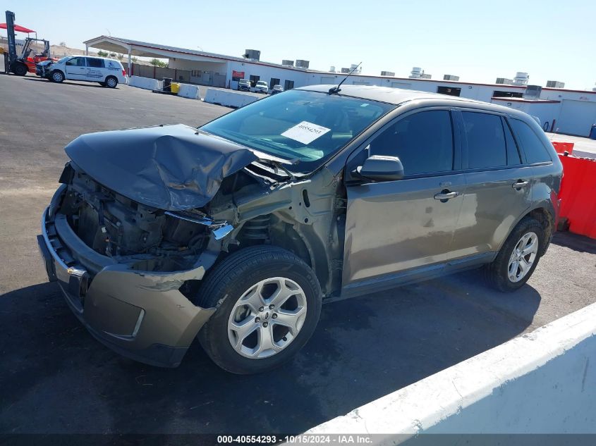 2012 Ford Edge Sel VIN: 2FMDK3JC1CBA92854 Lot: 40554293