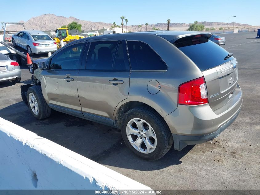 2012 Ford Edge Sel VIN: 2FMDK3JC1CBA92854 Lot: 40554293