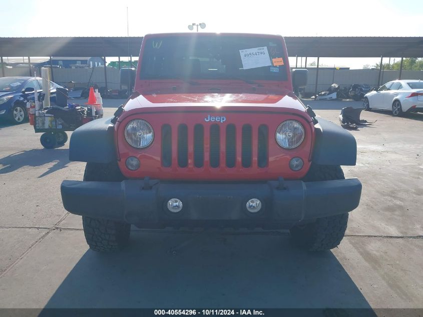 1C4GJWAG6EL103911 2014 Jeep Wrangler Sport