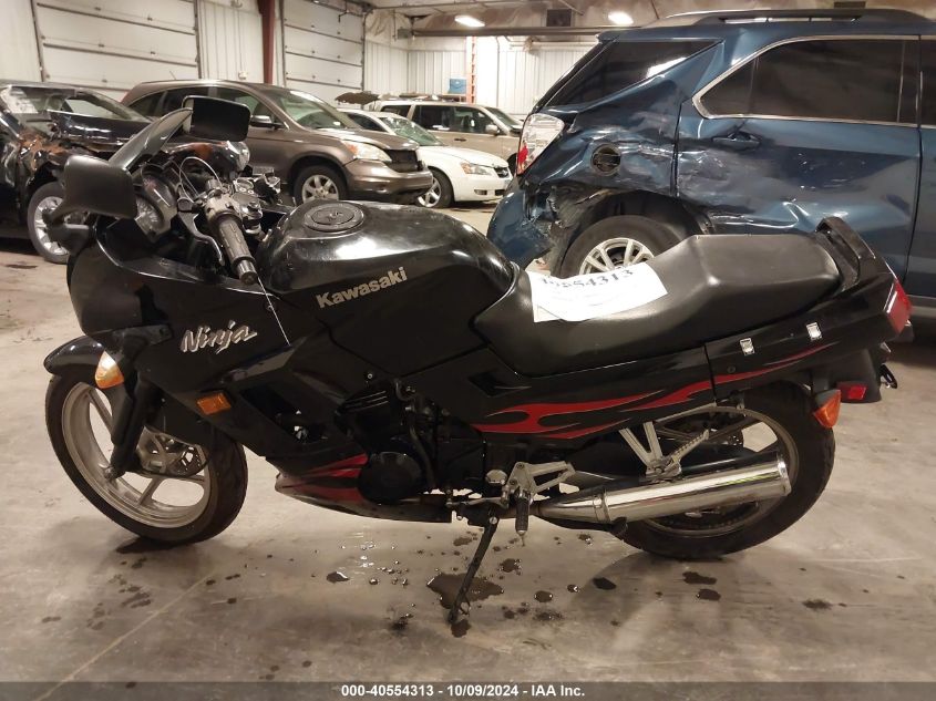 2007 Kawasaki Ex250 F VIN: JKAEXMF127DA37589 Lot: 40554313