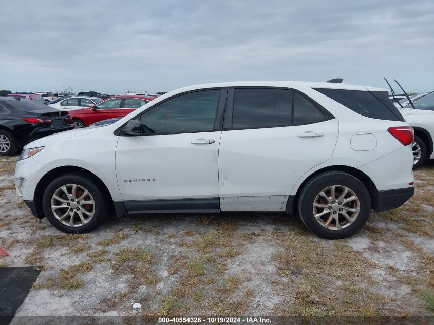 2018 Chevrolet Equinox Ls VIN: 2GNAXHEV8J6174966 Lot: 40554326