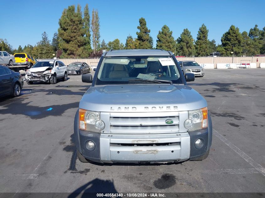 2008 Land Rover Lr3 V8 Hse VIN: SALAG25458A466268 Lot: 40554340