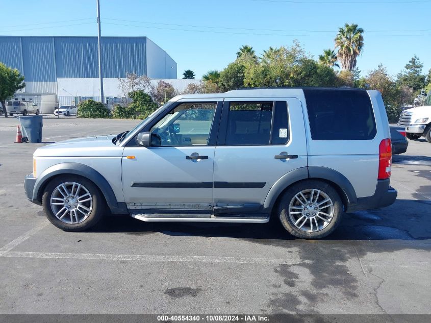 2008 Land Rover Lr3 V8 Hse VIN: SALAG25458A466268 Lot: 40554340