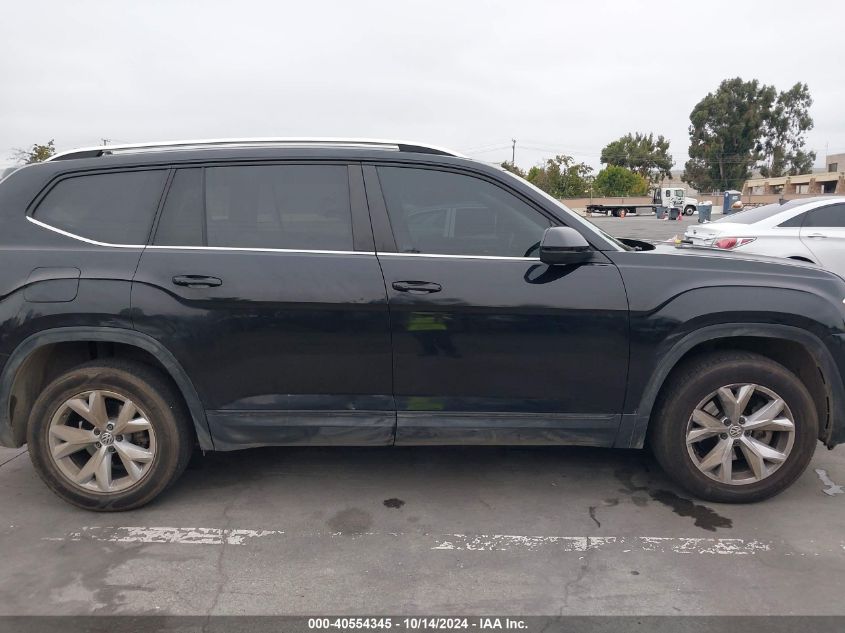 2018 Volkswagen Atlas 3.6L V6 Se VIN: 1V2CR2CA0JC525237 Lot: 40554345