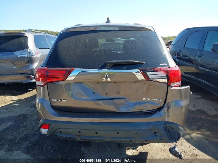 2019 Mitsubishi Outlander Es VIN: JA4AZ3A31KZ053481 Lot: 40554349