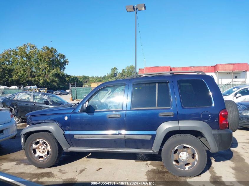 1J4GL48KX6W245729 2006 Jeep Liberty Sport