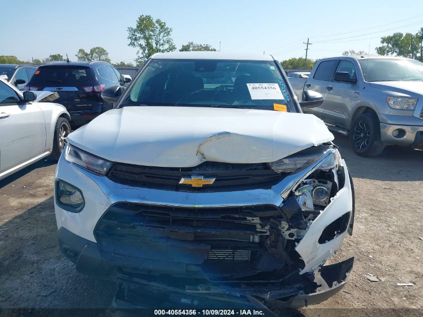 2021 Chevrolet Trailblazer Ls VIN: KL79MMS23MB181636 Lot: 40554356