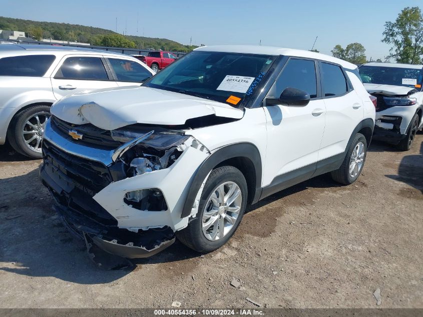 2021 Chevrolet Trailblazer Ls VIN: KL79MMS23MB181636 Lot: 40554356