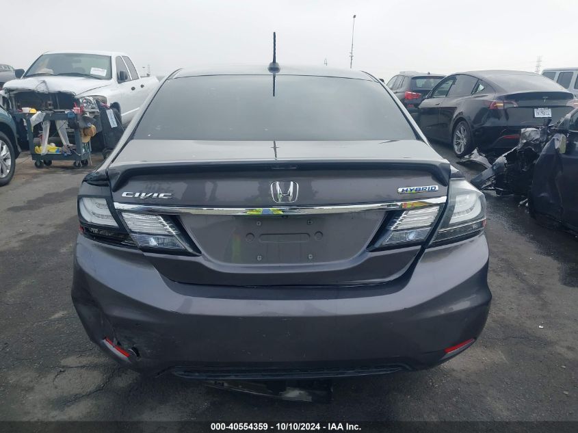 19XFB4F27FE200104 2015 Honda Civic Hybrid