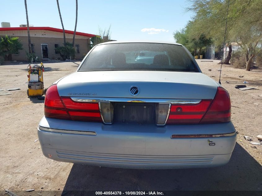 2005 Mercury Grand Marquis Gs VIN: 2MEFM74W45X611548 Lot: 40554378