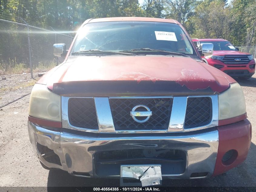 2004 Nissan Titan Xe/Se/Le VIN: 1N6AA07A34N548970 Lot: 40554385