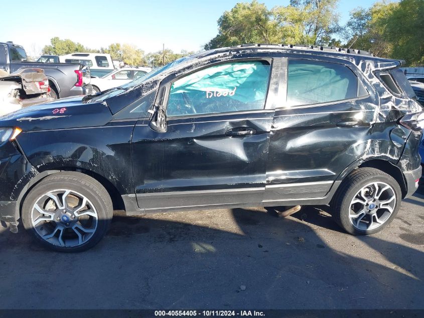 2019 Ford Ecosport Ses VIN: MAJ6S3JL5KC309789 Lot: 40554405