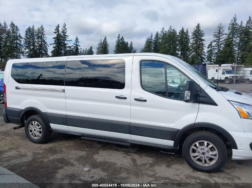 1FBAX2Y81MKA33027 2021 Ford Transit-350 Passenger Van Xlt