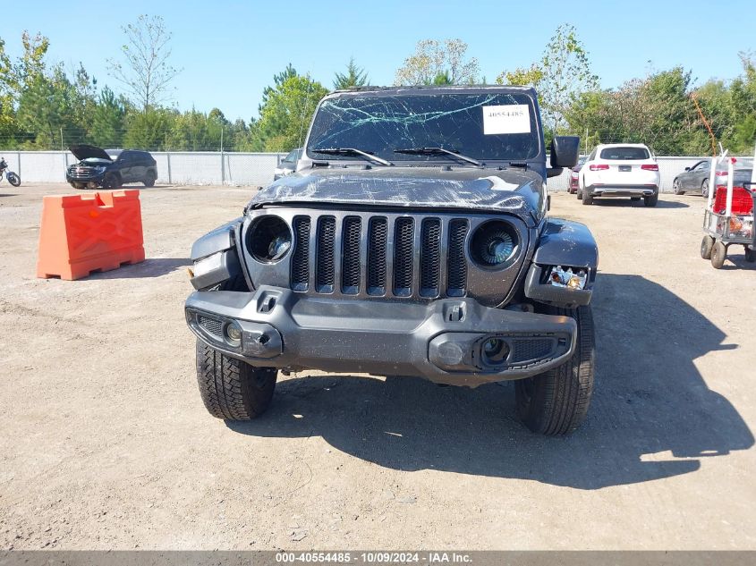 2021 Jeep Wrangler Unlimited Sahara Altitude 4X4 VIN: 1C4HJXEG0MW785847 Lot: 40554485