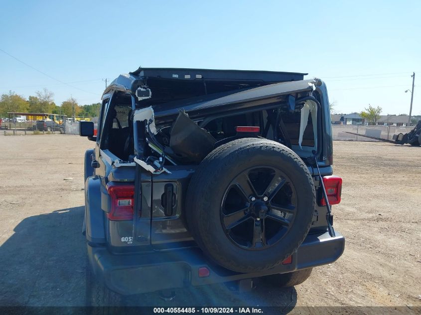 2021 Jeep Wrangler Unlimited Sahara Altitude 4X4 VIN: 1C4HJXEG0MW785847 Lot: 40554485