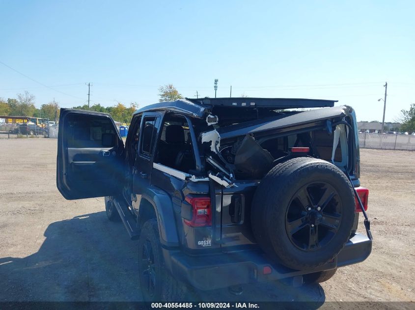 2021 Jeep Wrangler Unlimited Sahara Altitude 4X4 VIN: 1C4HJXEG0MW785847 Lot: 40554485