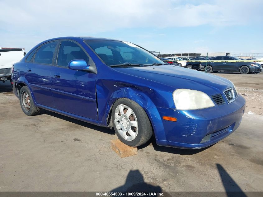 2004 Suzuki Forenza S VIN: KL5JD52Z54K956706 Lot: 40554503