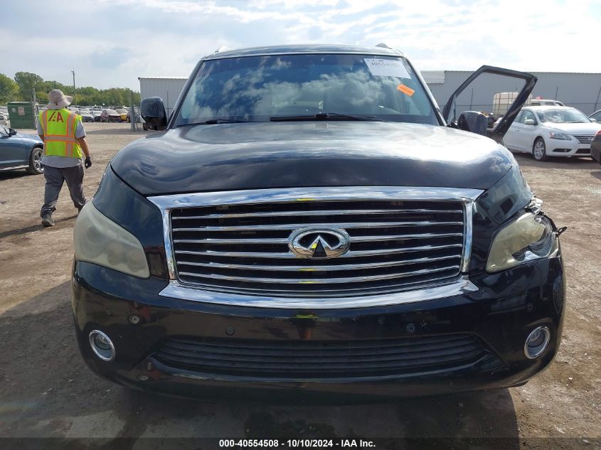 2013 Infiniti Qx56 VIN: JN8AZ2NF6D9550070 Lot: 40554508