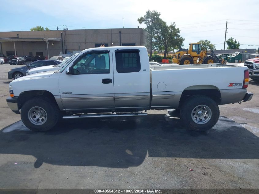 2000 Chevrolet Silverado 1500 Ls VIN: 2GCEK19T3Y1282525 Lot: 40554512