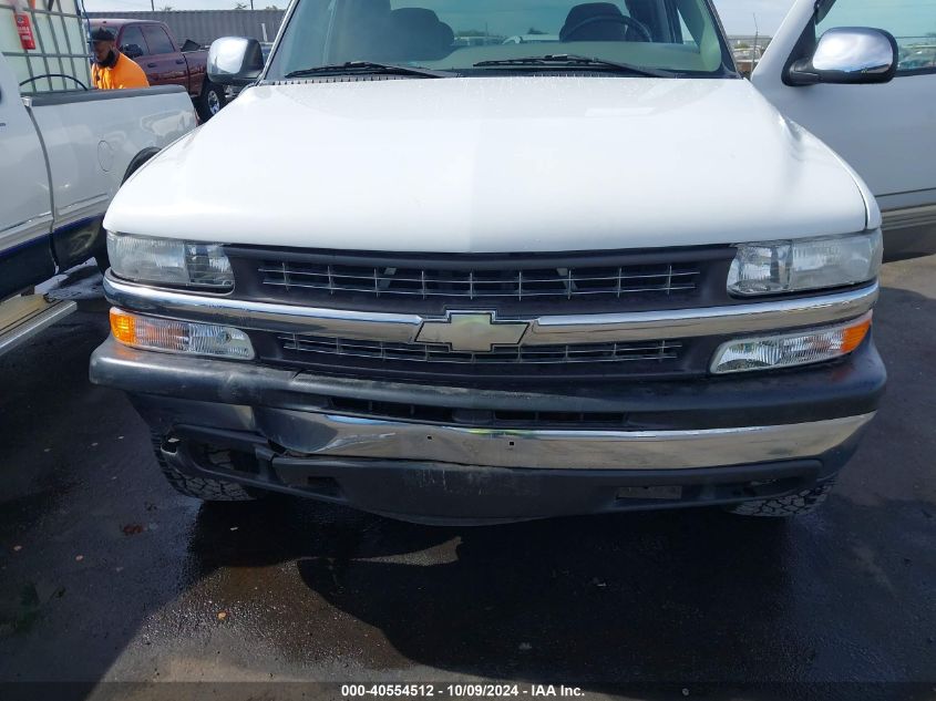 2000 Chevrolet Silverado 1500 Ls VIN: 2GCEK19T3Y1282525 Lot: 40554512