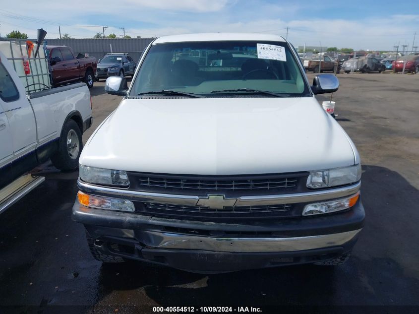 2000 Chevrolet Silverado 1500 Ls VIN: 2GCEK19T3Y1282525 Lot: 40554512