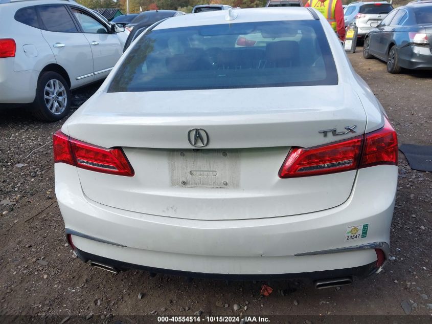 2018 Acura Tlx Tech Pkg VIN: 19UUB2F53JA007029 Lot: 40554514